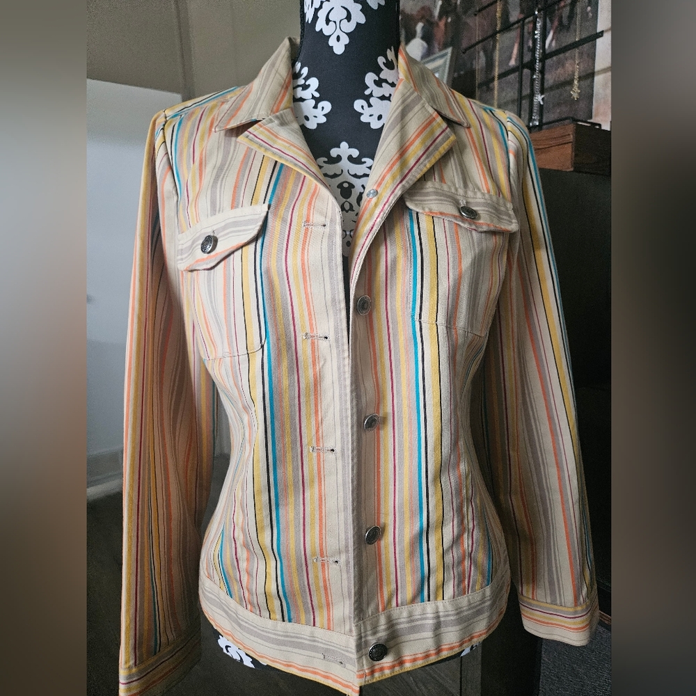Striped Multicolor Blazer
